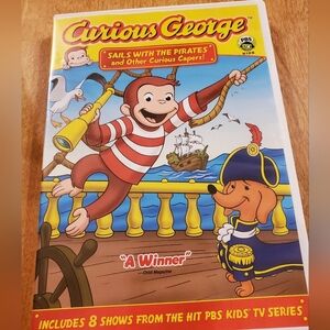 Curious George: Sails with the Pirates and Other Curious Capers (DVD, 2008)